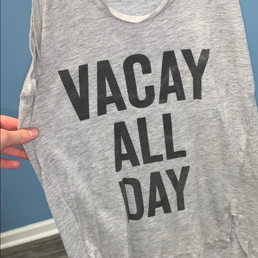 Gray Workout Tank